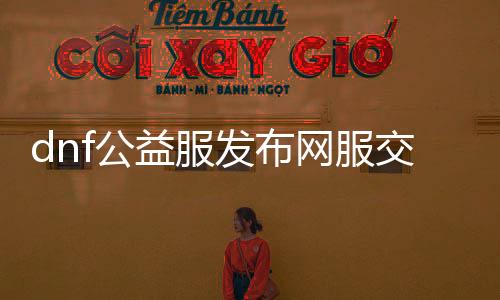 dnf公益服发布网服生意业务平台官网先容,公益服发布网服生意业务平台官网地点